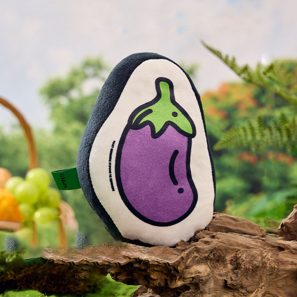 허그마이펫 강아지 귀여운 채소 모양 바스락 장난감, 1개, 가지 6,680원