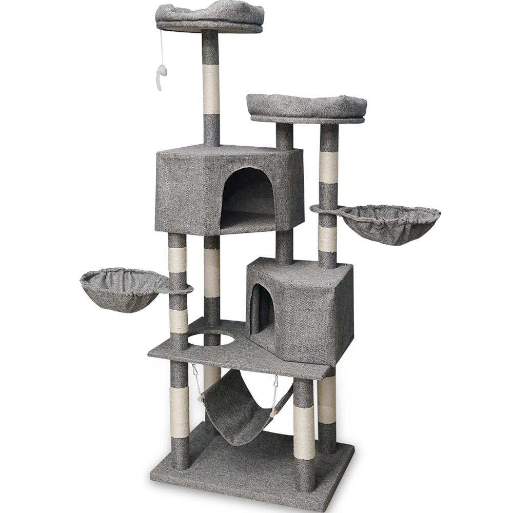 헬로망치 프리미엄 대형 고양이 직조 캣타워 DS9915 98,000원