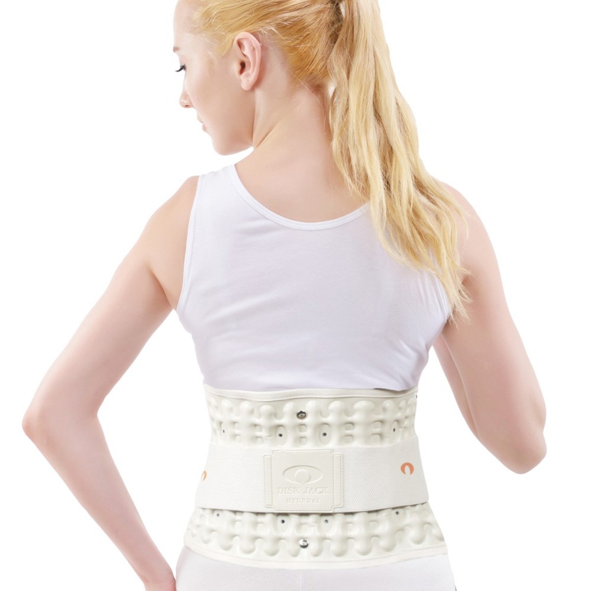 TV홈쇼핑 녹십자MS 디스크잭W 라인 허리보호대 허리견인기 공기 주입식 추간판 탈출증 퇴행성 협착증 치료 목적 의료기기 핫팩장착 찜질 원터치접착밴드 길이조절 디스크 수술전후 29,000원