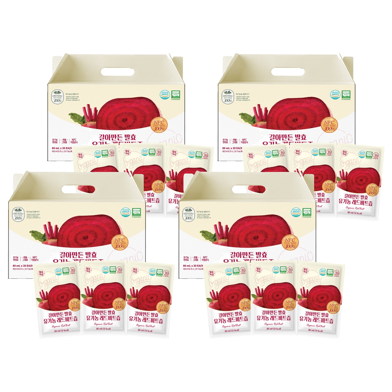 유기농마루 정품 갈아만든 발효 레드비트즙 82,170원