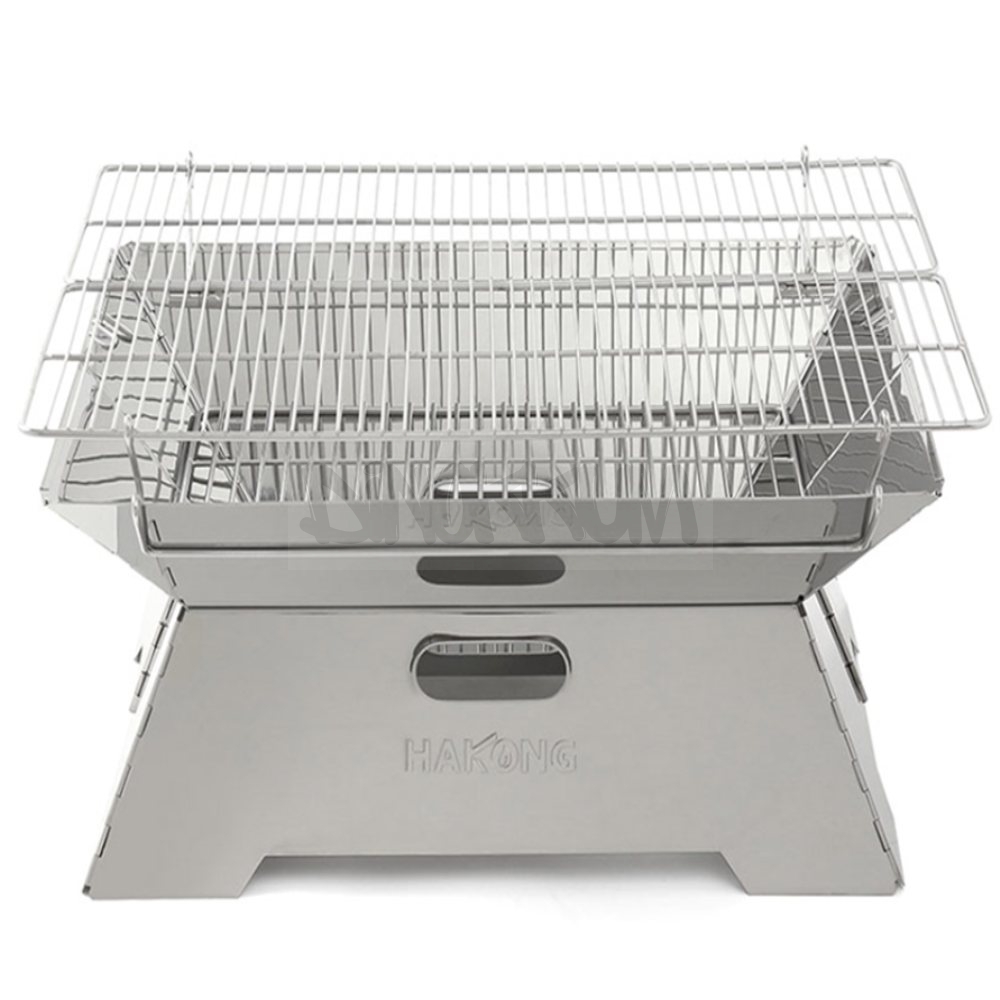 서락 해피캠핑 접이식 그릴 화로대(48X34X25CM) 장작화로 99,700원