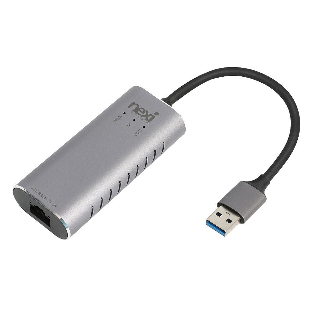 넥시 USB3.0 2.5Gbps 유선랜카드, 2.5Gbps 랜카드(NX-U3025G), 1개 21,290원