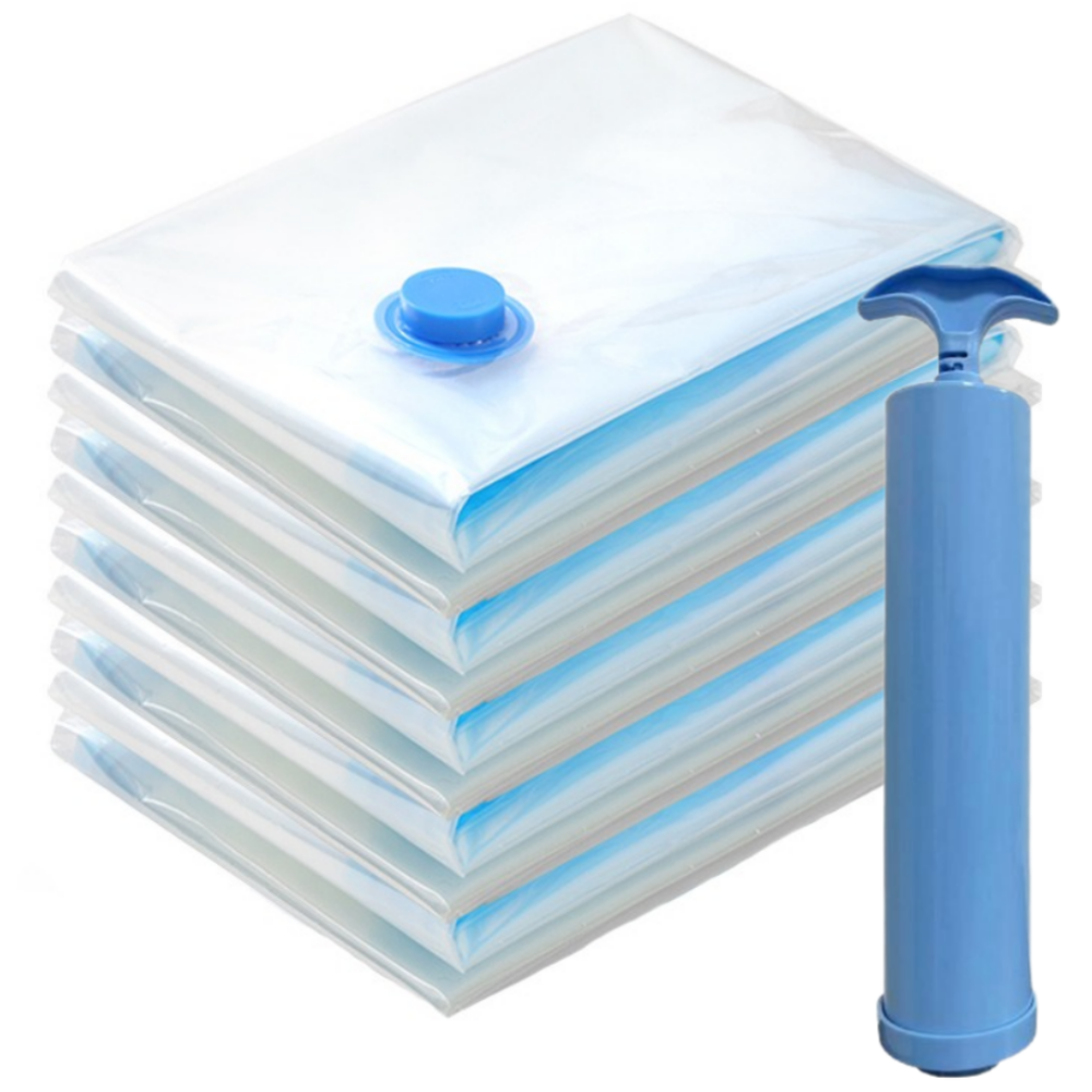 헤인느 투명 이불 의류 진공 압축팩 + 전용펌프 세트 19,700원