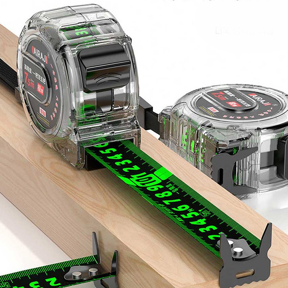 주니톡 고정밀 자동 줄자 양면 형광줄자 8,500원