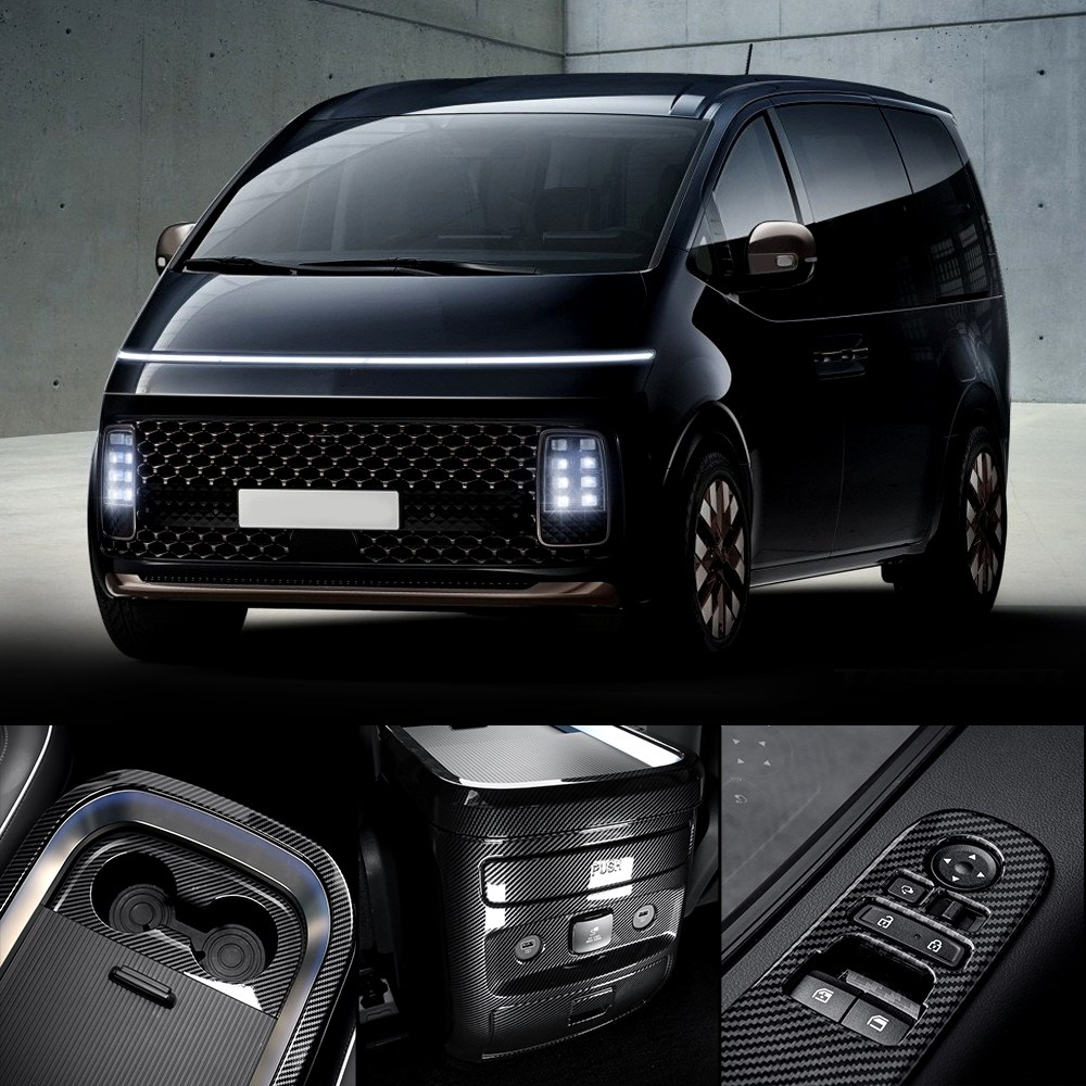 카스타 호환 스타리아 튜닝 용품 카본 몰딩 카고 라운지 투어러 실내외 20종 모음전 39,500원