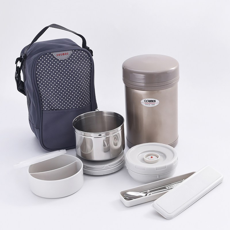 코스모스 국내산 보온도시락 점심 도시락통 발열 수능  1500ml 55,300원