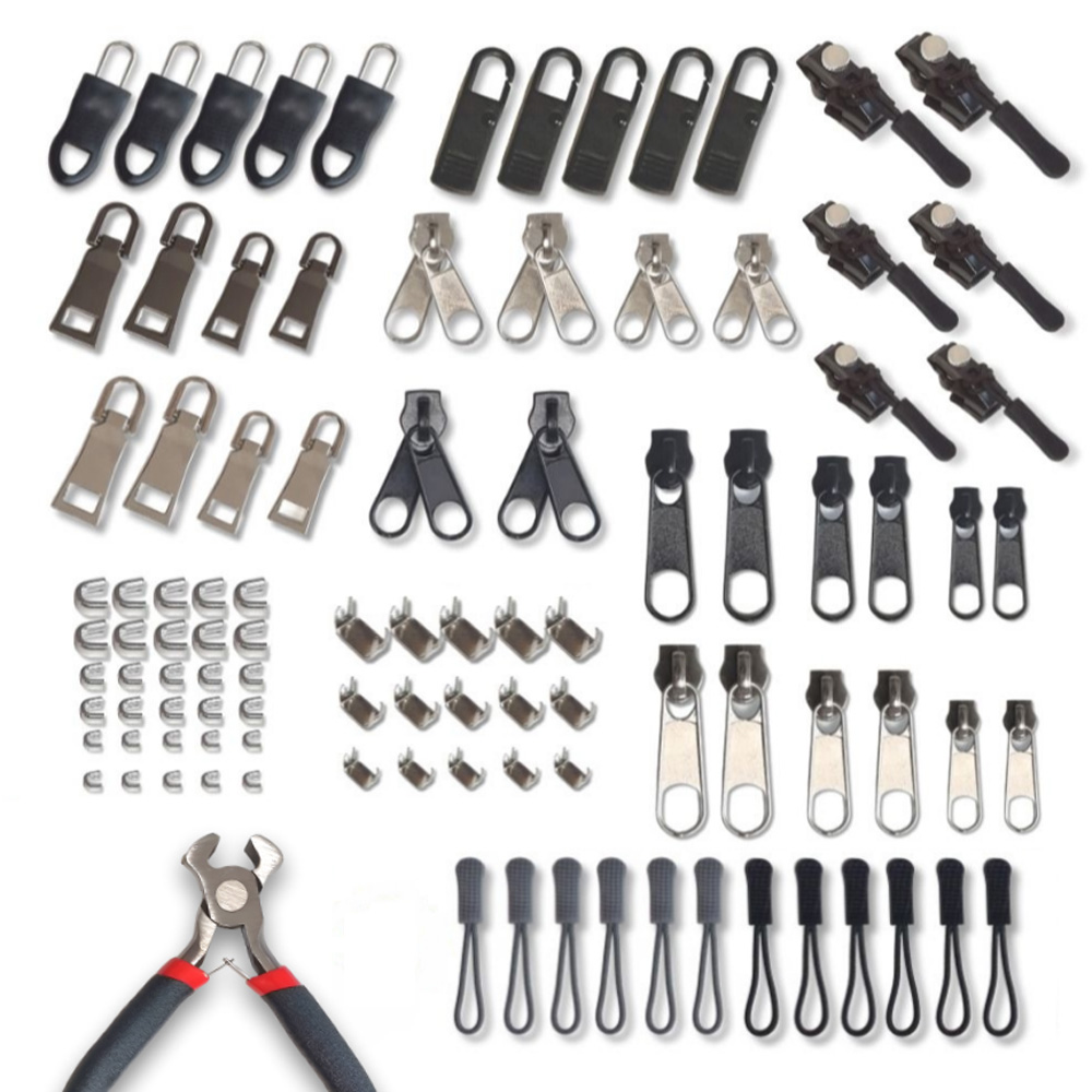 오루아 셀프 지퍼 수리 키트 100종 지퍼수선 세트 12,400원