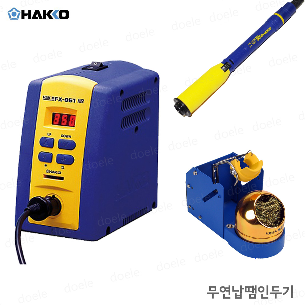 Hakko FX-951 무연납땜인두기 솔더링 납땜 하코인두기 FX951 343,000원