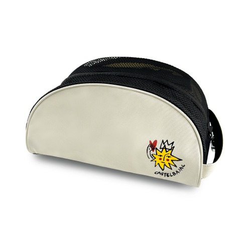 까스텔바작 골프 슈즈백 남여 골프화 파우치 운동화주머니 그린 아이보리 BW715 22,000원