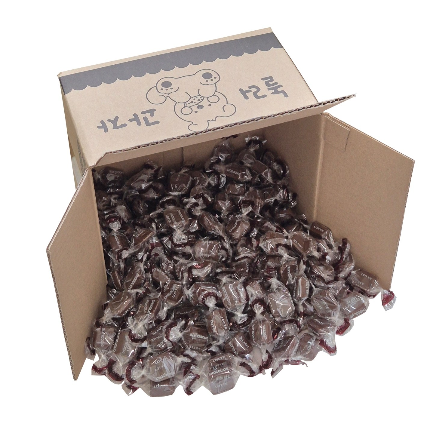 [놀러과자] 롯데 ABC 초콜릿 사무실 간식 대용량 개별포장 150개, 1개, 550g 22,000원