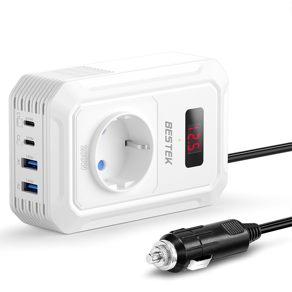 베스텍 200W 차량용 PD QC 파워 인버터 48,500원