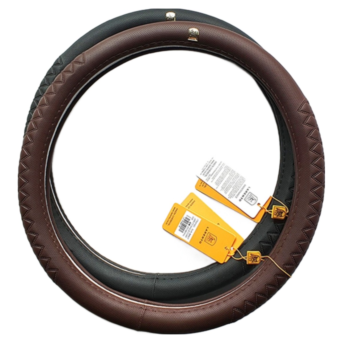 명품 타공 가죽핸들커버 트라고 엑시언트 프리마 노부스 스카니아 만트럭 볼보 벤츠 43,000원