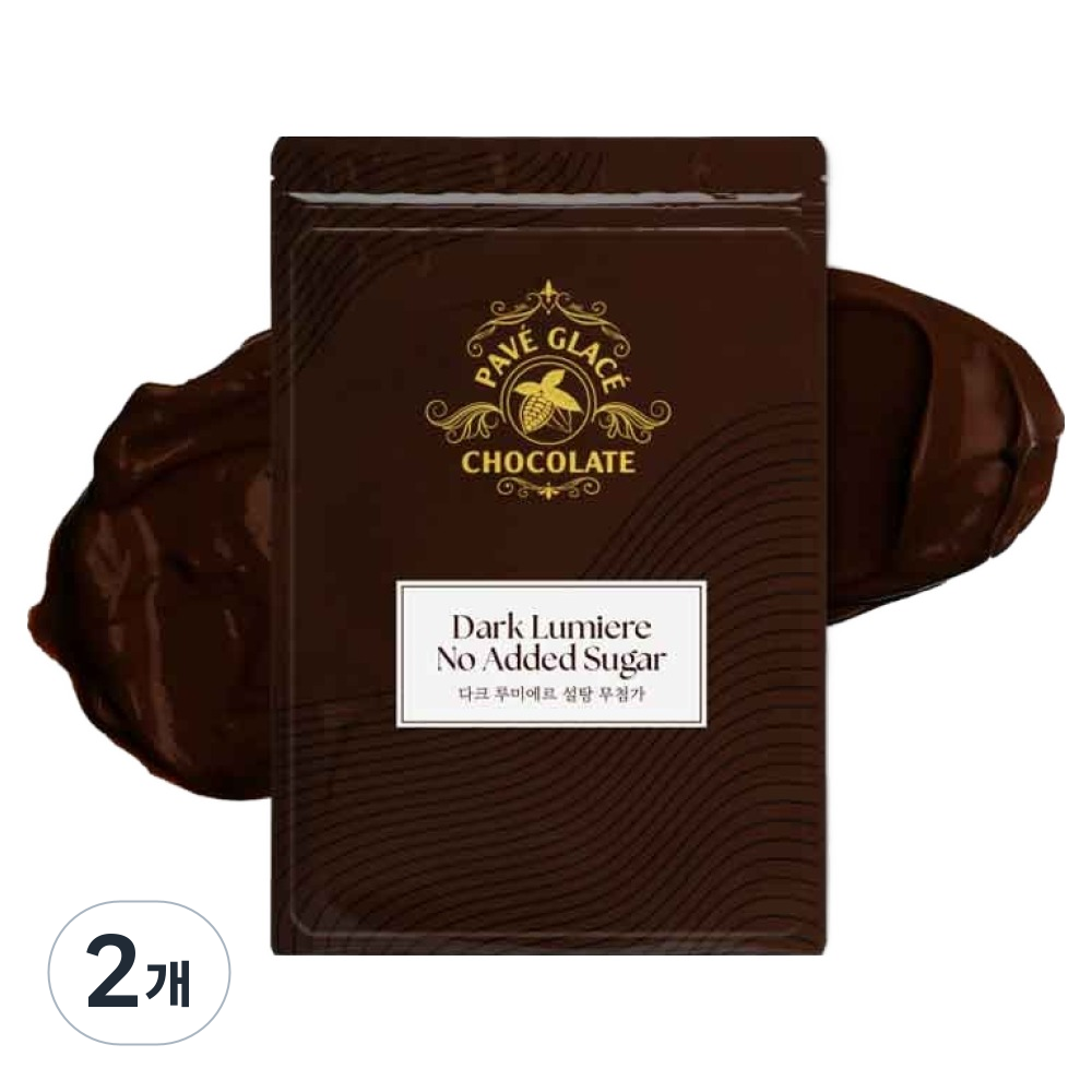파베글라스 다크 루미에르 제로슈가 초콜릿, 400g, 2개 22,100원