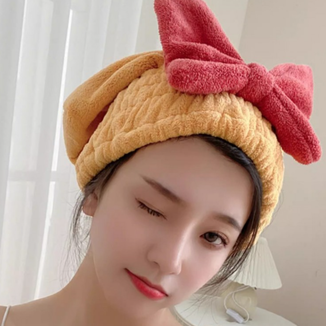 행엔코 퀵 드라이 극세사 세안용 헤어캡, 3개, 분홍 26,700원