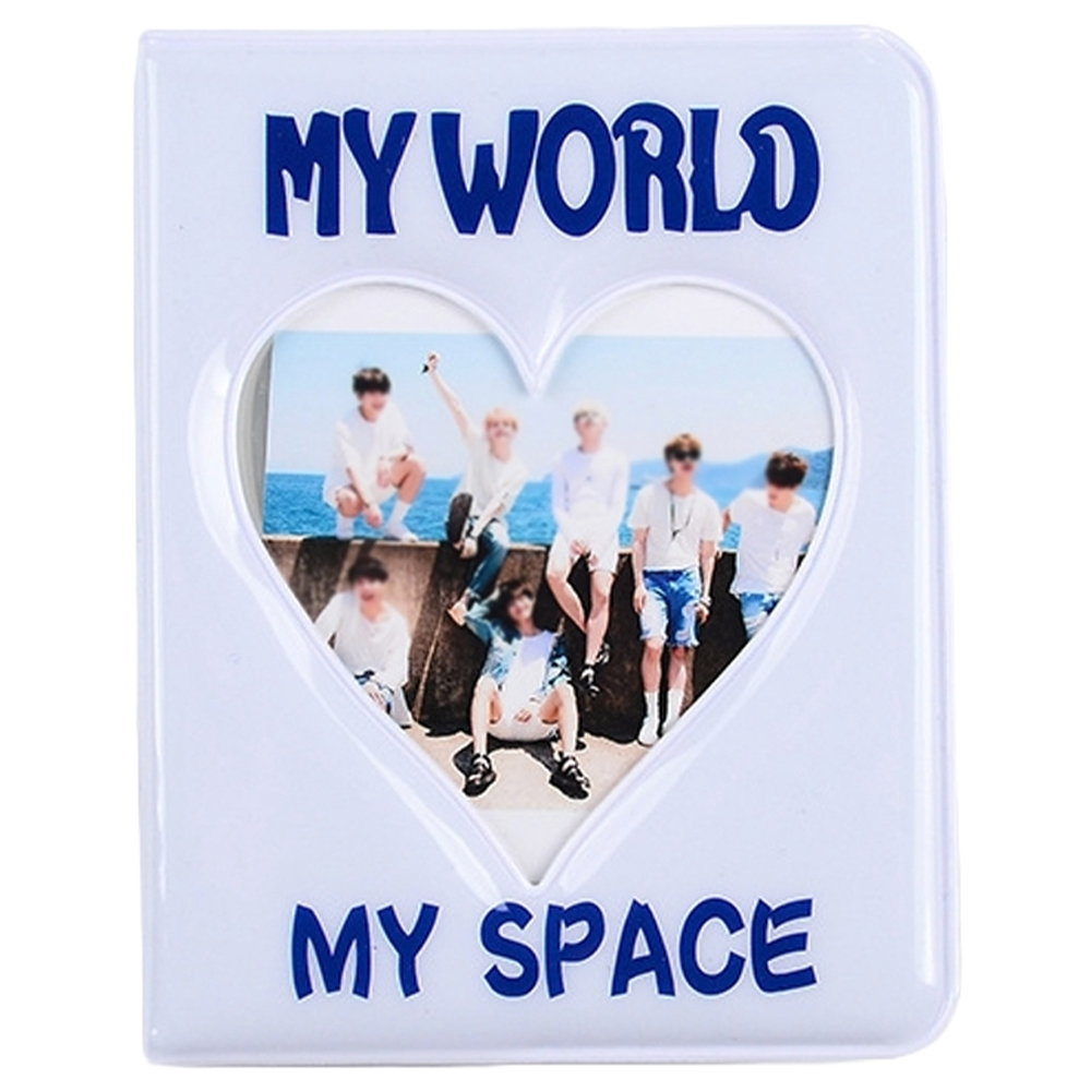 만들하비 포토카드 바인더 콜렉트북, 화이트, 16매 5,600원