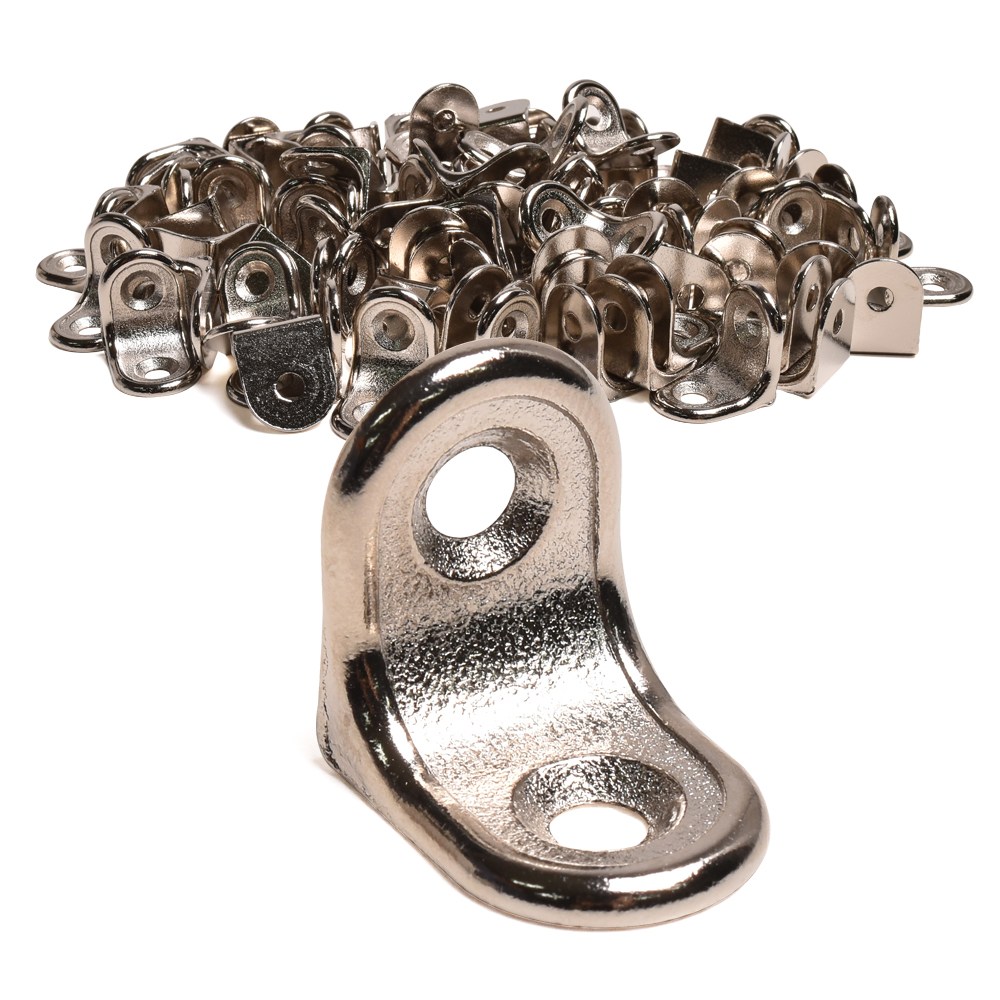 두일기업 다이캐스팅 꺽쇠 15x19 DIY 고정철물 꺽쇠 니켈 100개 35,620원