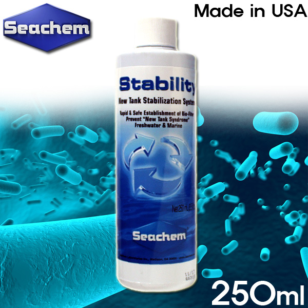 [미국] 시켐 스테빌리티 250/500ml [고농축 생박테리아] / 수족관 어항 환수 약품 수질정화 청소 물갈이약 구피 16,780원
