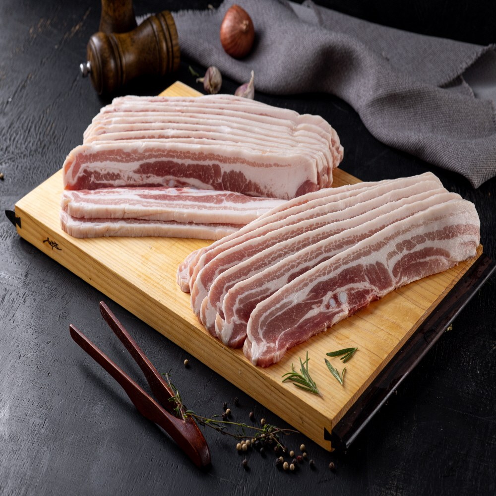 국가대표돼지 수입 냉동 삼겹살 통큰한판 5kg 보쌈 수육 구이 컷팅 김장철, 오트스리아산 냉동 삼겹살 구이용 컷팅5kg, 1개 68,000원