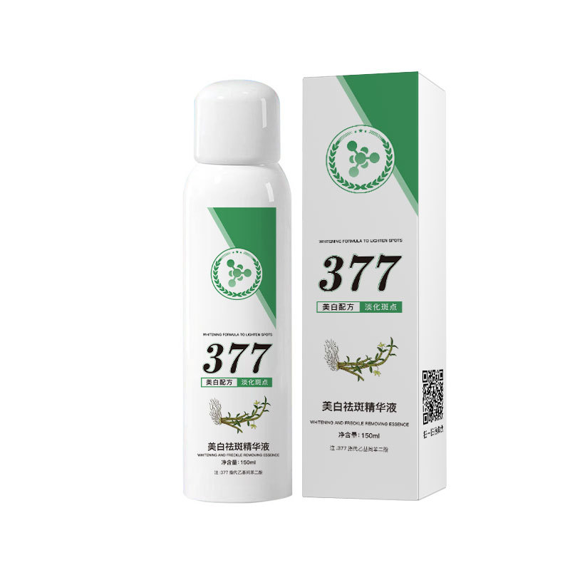 [7일 잡티 완화]377 미백 스프레이 피부 미백 콜라겐 미스트 세럼 고농축 미백 노화방지 세럼 피부 색소침착 주근깨 검버섯 개선, 100ml 15,500원