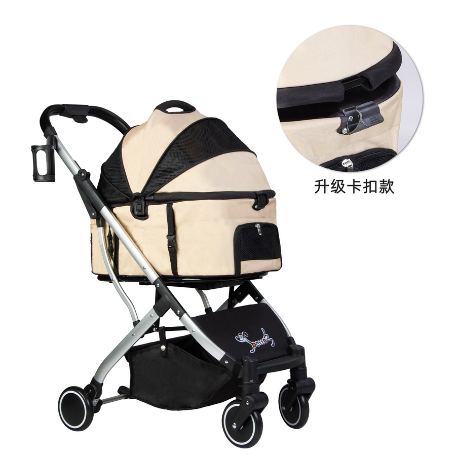 분리형 개모차 경량 견모차 냥모차 강아지 유모차 웨건 강아지 유모차 소형견 2단 외출 분리 150,500원