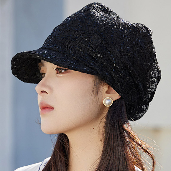 데이즈원 여성 비니 두건모자 중년 레이스 챙모자 13,200원