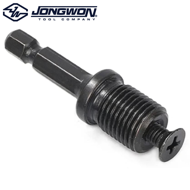 JW종원 드릴척 육각 아답타 1/2(13mm) 육각생크 6.35mm 키레스척 키척, 4개 3,420원