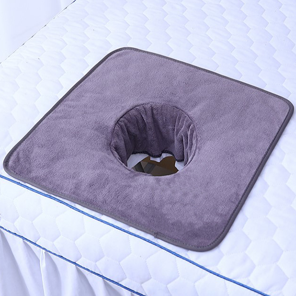 [로이스] 얼굴 구멍 있는 마사지베드용 극세사 경락 구멍타올 시트 40x40cm, 안마 마사지 스파 도수치료 피부관리실, 경락베드 경락매트리스 미용베드 용 5,900원