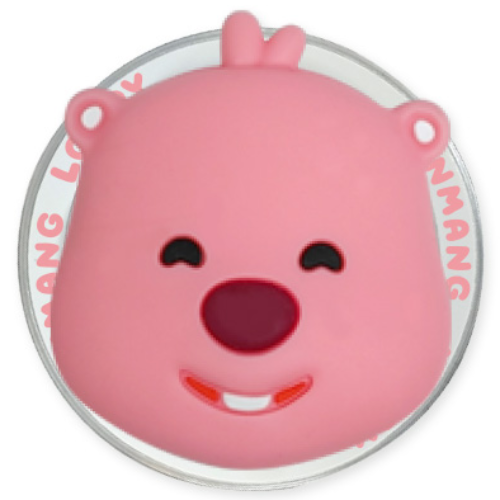 잔망루피 맥세이프 실리콘 스마트톡 마그네틱링 포함 그립톡, 싱긋루피, 1개 18,000원