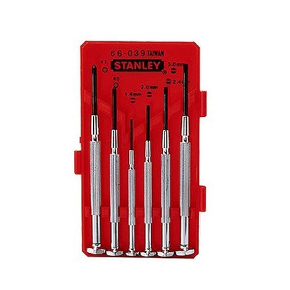 STANLEY 정밀 드라이버 6종 세트 STHT66039-8 3,140원
