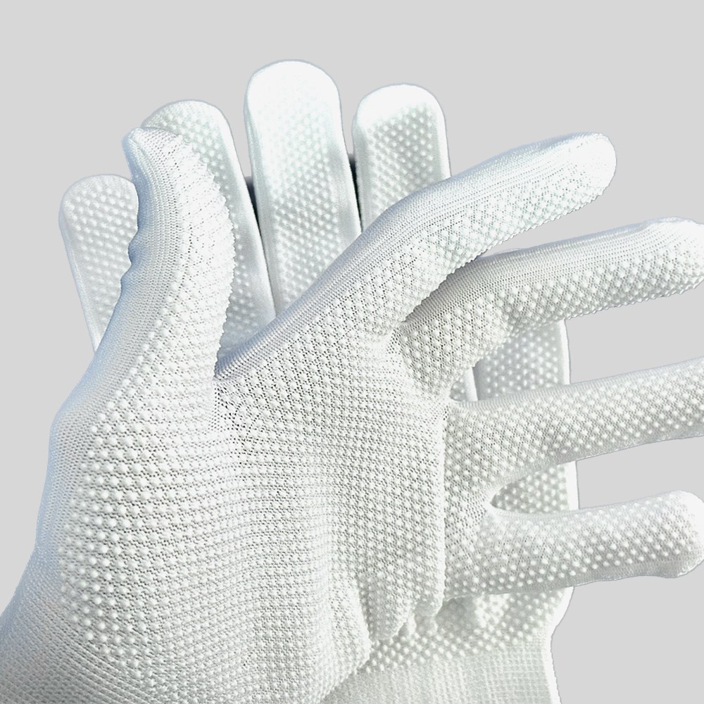 벨리투아라이프 국산 나일론 도트장갑 10개 1묶음 작업장갑 엠보싱 점박이 캐셔 미끄럼방지 장갑, 글래시어 화이트, 10개 12,500원