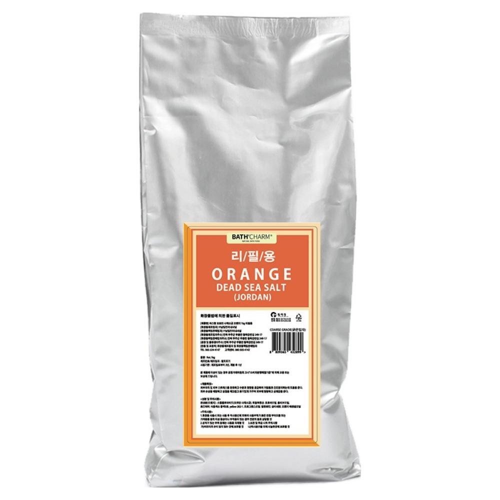 바스참 사해소금 오렌지 입욕제 리필 7,920원