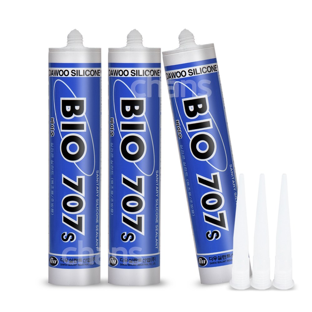 바이오실리콘 백색(3개)(노즐포함) 욕실 주방 싱크대 세탁실 타일 방수실리콘 12,950원