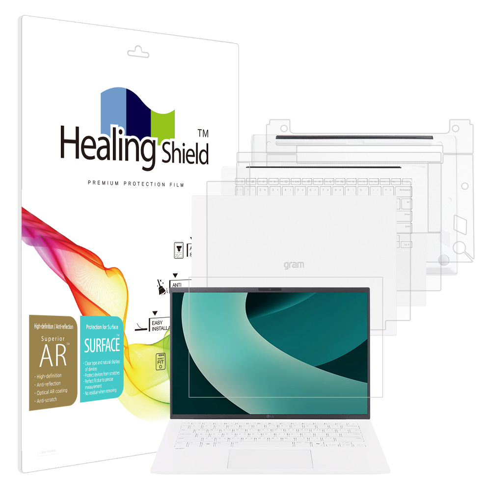 힐링쉴드 LG 그램 2025 14Z90T 14ZD90T 고화질 액정보호필름1매 외부3종, 1개 61,200원