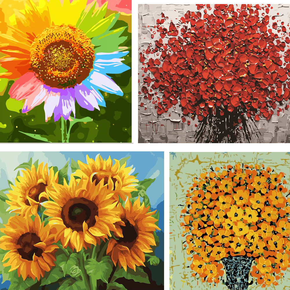 아이러브페인팅 DIY 액자형 그림그리기 4050 꽃 정물 43종 모음 명화그리기 유화 페인팅 취미, 1개 14,800원