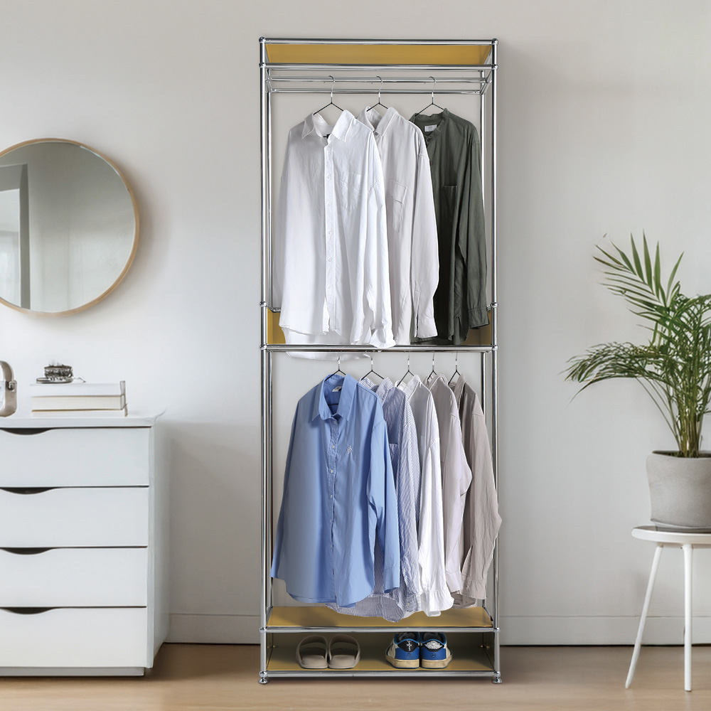 이가페 미드센츄리 드레스룸 클로 2단 모듈 시스템행거장 방문설치 720,000원