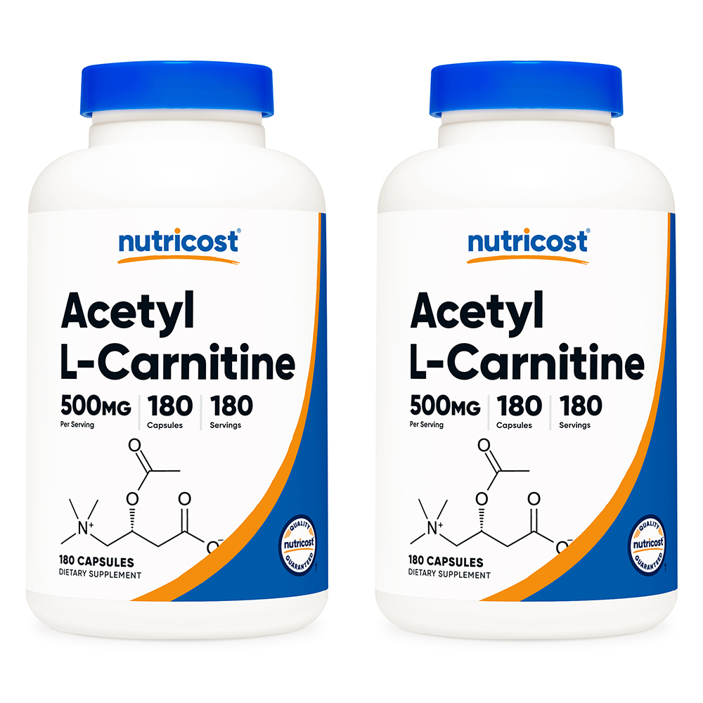 뉴트리코스트 아세틸 L-카르니틴 500mg 180캡슐, 180정, 2개 47,800원