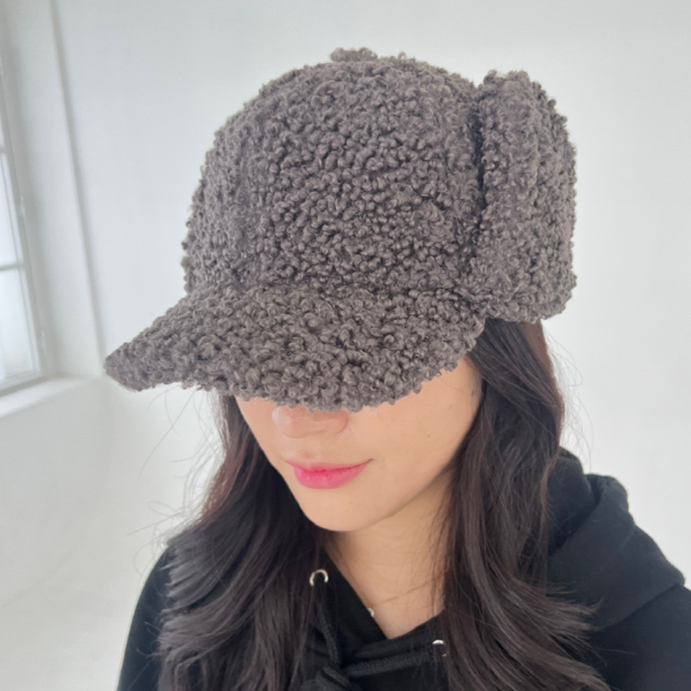 디베일 뽀글이 귀달이 볼캡 리본 겨울 트루퍼햇 귀덮는 스키장 털 방한 군밤모자 24,000원