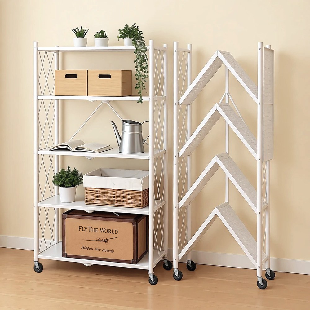 벨라까사 다용도 원터치 폴딩 접이식 철제선반 베란다 정리 수납장 32,620원