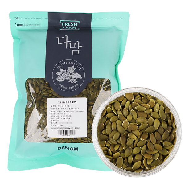 다맘 볶은 호박씨 1kg 15,000원
