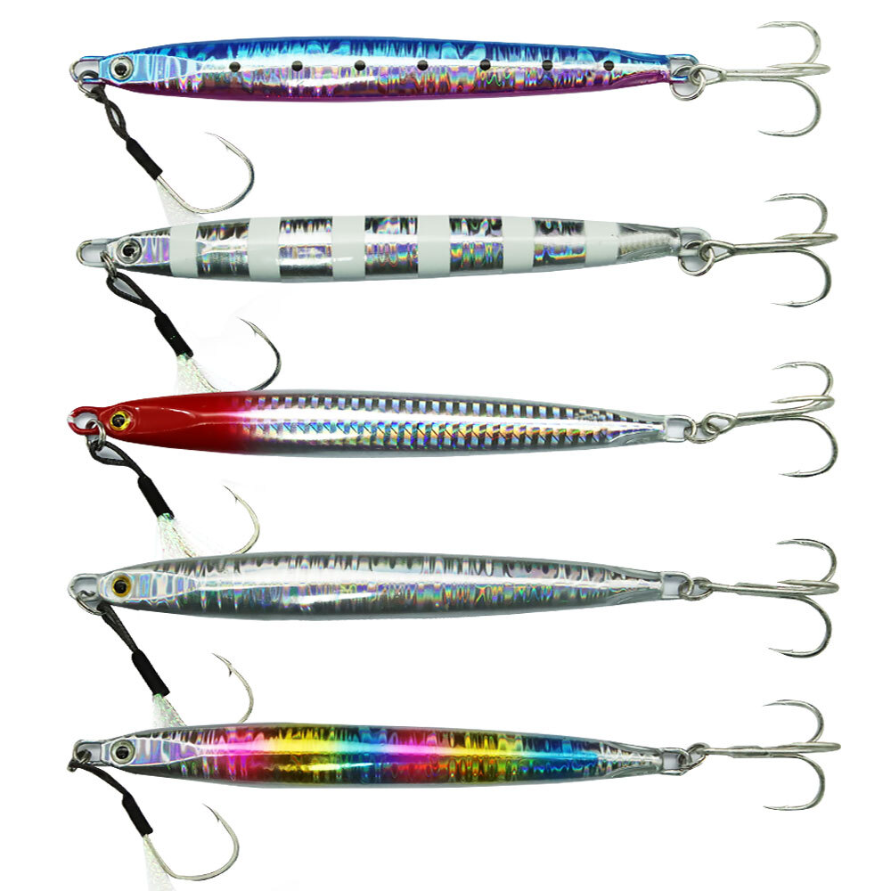 히트존 슬림 롱 메탈지그 어시스트훅 트레블훅 60g 80g 100g 6,590원