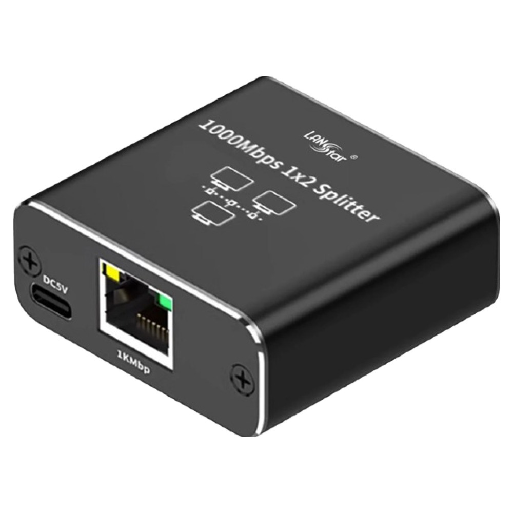 랜스타 회선 동시분배 1Gbps 기가비트 지원 1 : 2 인터넷 랜 분배기, LS-LAN1002, 1개 12,690원