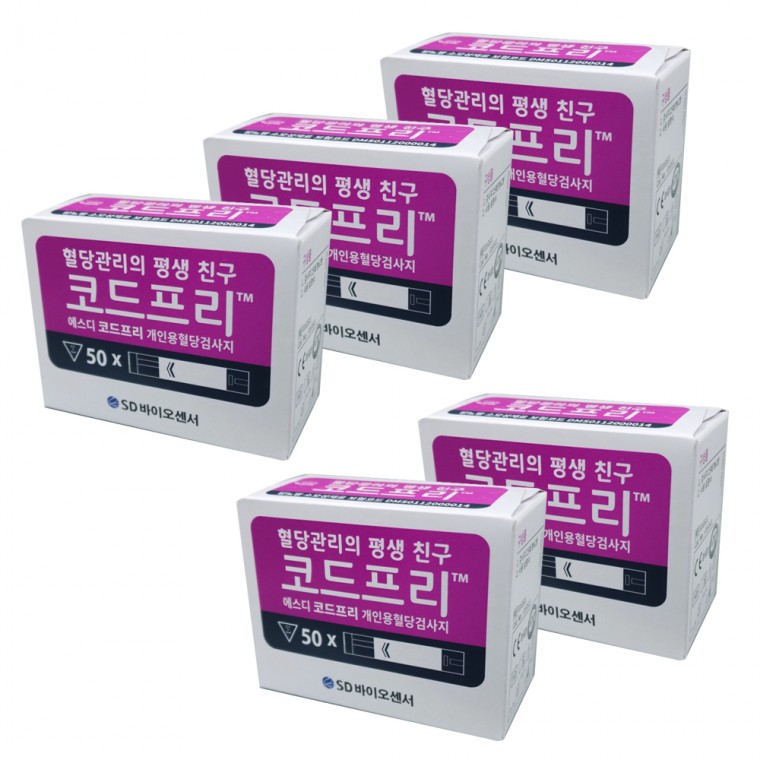 도모아 250매 혈당검사지 SD 코드프리 100,490원