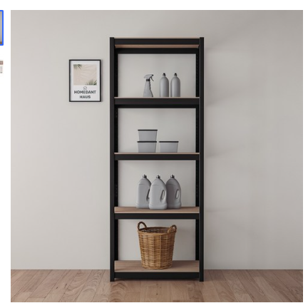 홈던트하우스 시스템선반 1000x400x1800 5단 무볼트 다용도 팬트리 철제 수납장 117,800원