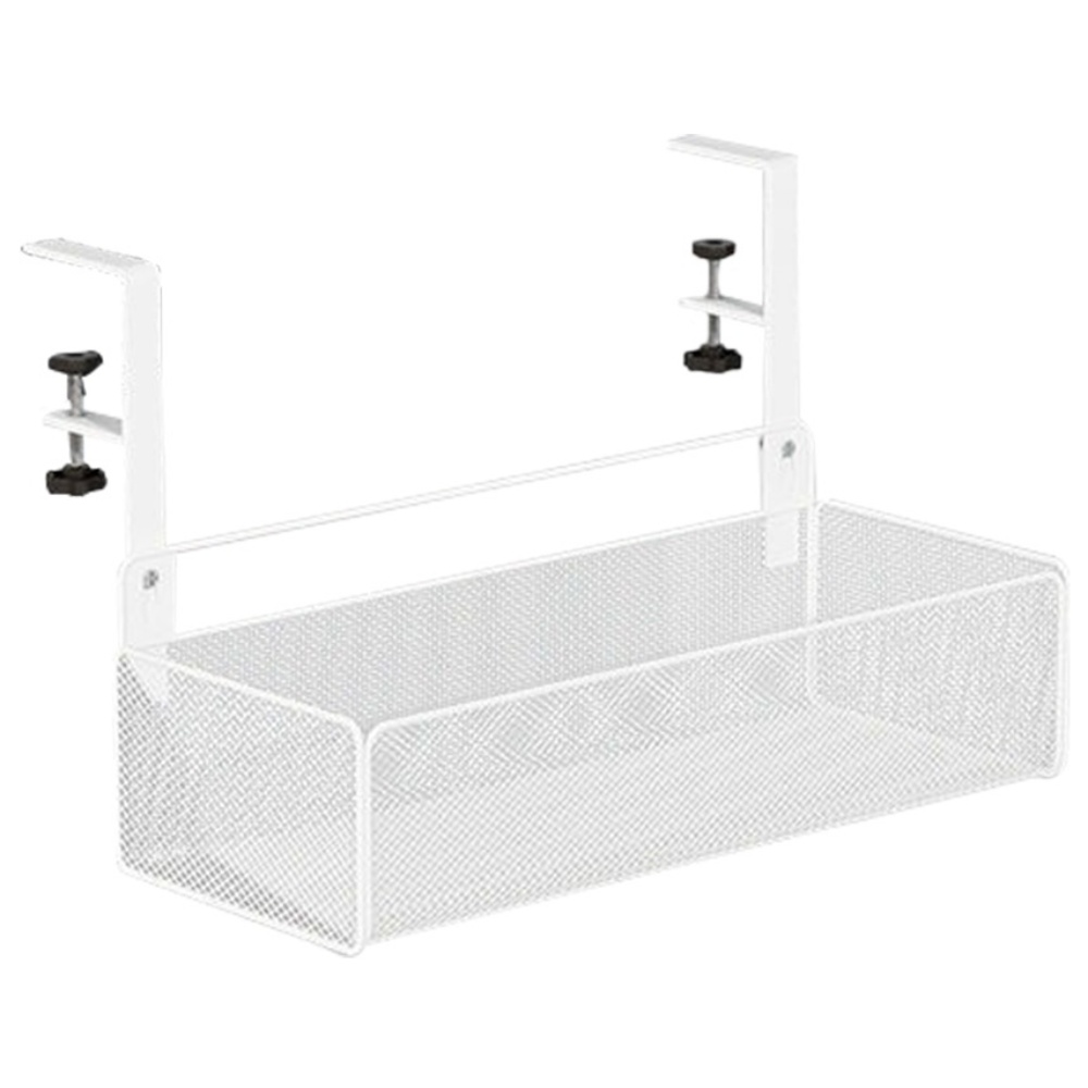 HK.sell 무타공 책상 멀티탭 다용도 철재 정리함, 1개, 화이트 15,900원