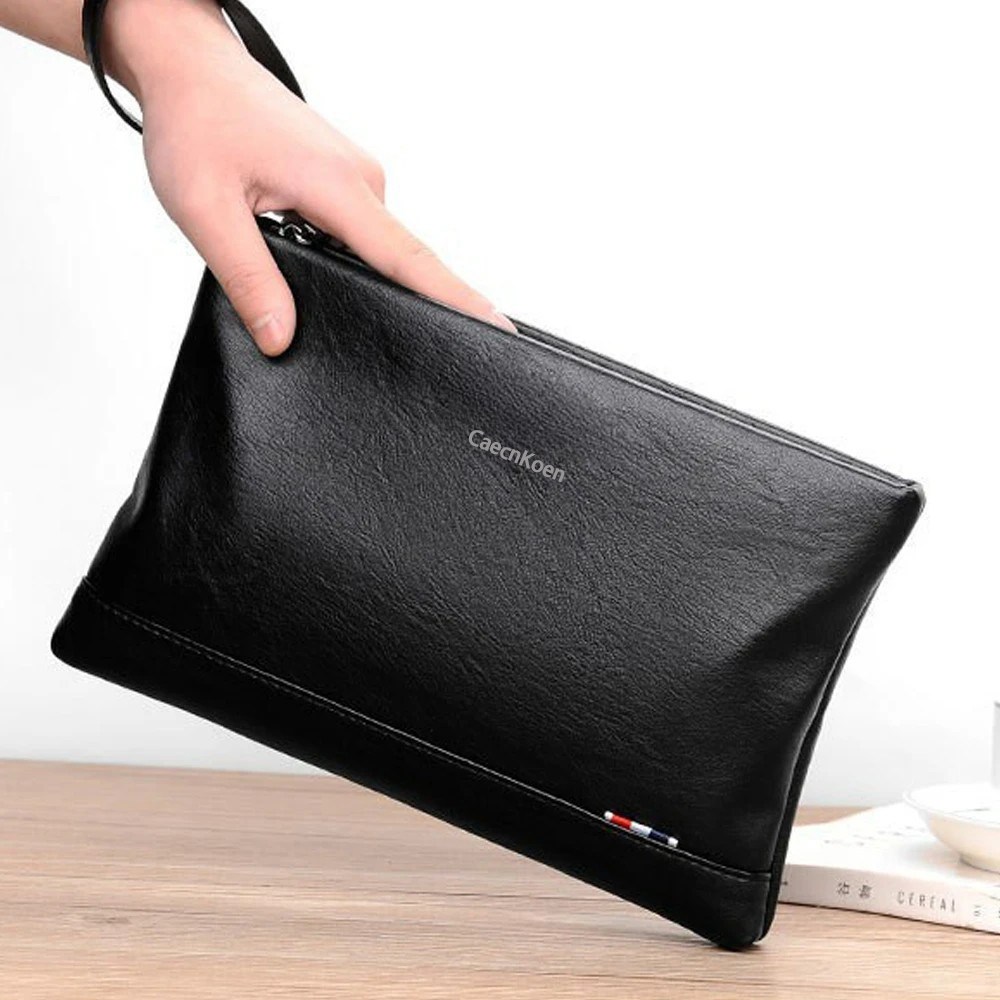 Boyzhe 남자 클러치백 손가방 맨스백 남성 여자 공용 가죽 여성 가방 스트랩 심플 22 56,500원