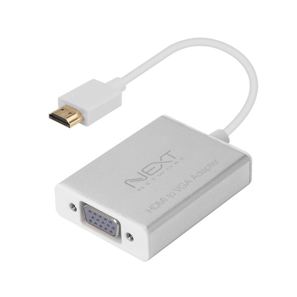 넥스트유 HDMI to RGB + 스테레오 변환 NEXT-2415HVC, NEXTU 2415HVC[화이트], 1개 11,700원