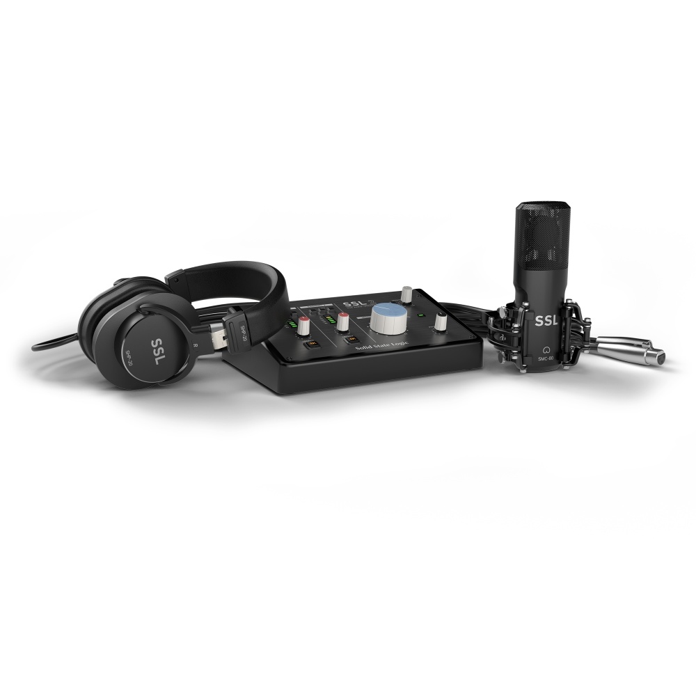 [기어라운지 정품] SSL 2 레코딩팩 오인페 패키지 오디오 인터페이스 마이크 헤드폰 홈레코딩 장비 유튜버 ASMR 방송용 입문자 전문가, SSL 2 Recording Pack 569,900원