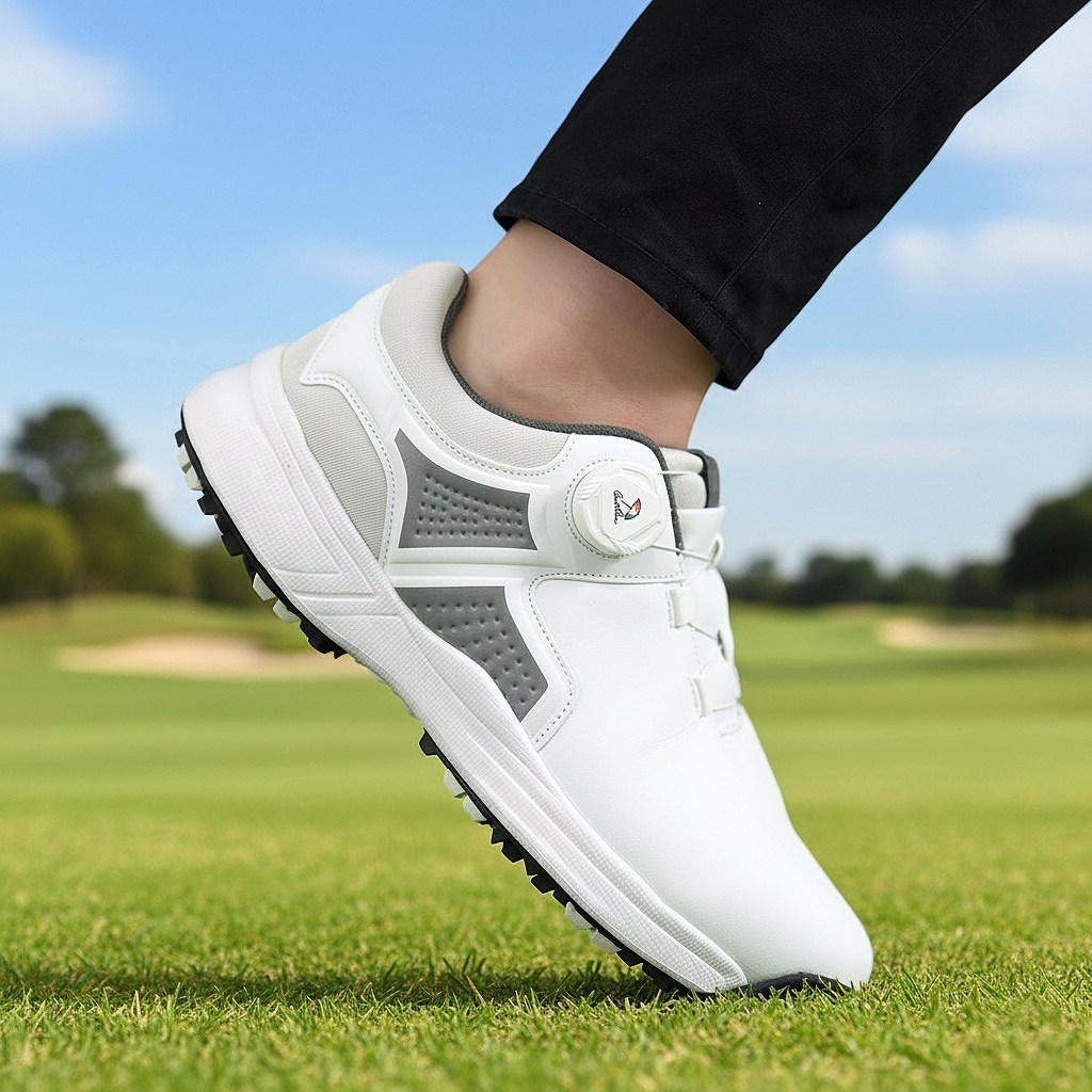아놀드파마 다이얼 스파이크리스 골프화 남자 발편한 쿠션 미끄럼방지 워킹화 파크골프화 사계절 스포츠 운동화 실내 스크린화 88,500원