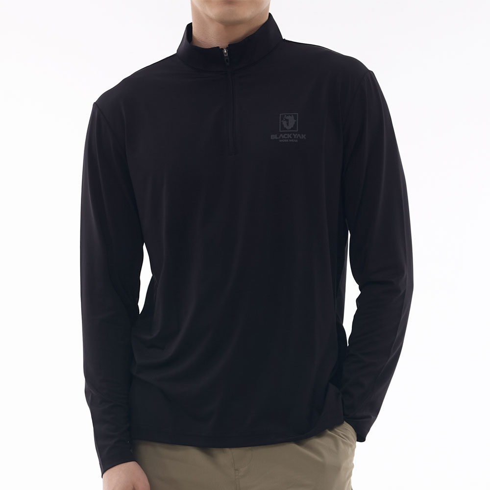 블랙야크워크웨어 남성용 워크웨어 긴팔 집업 티셔츠 39,900원