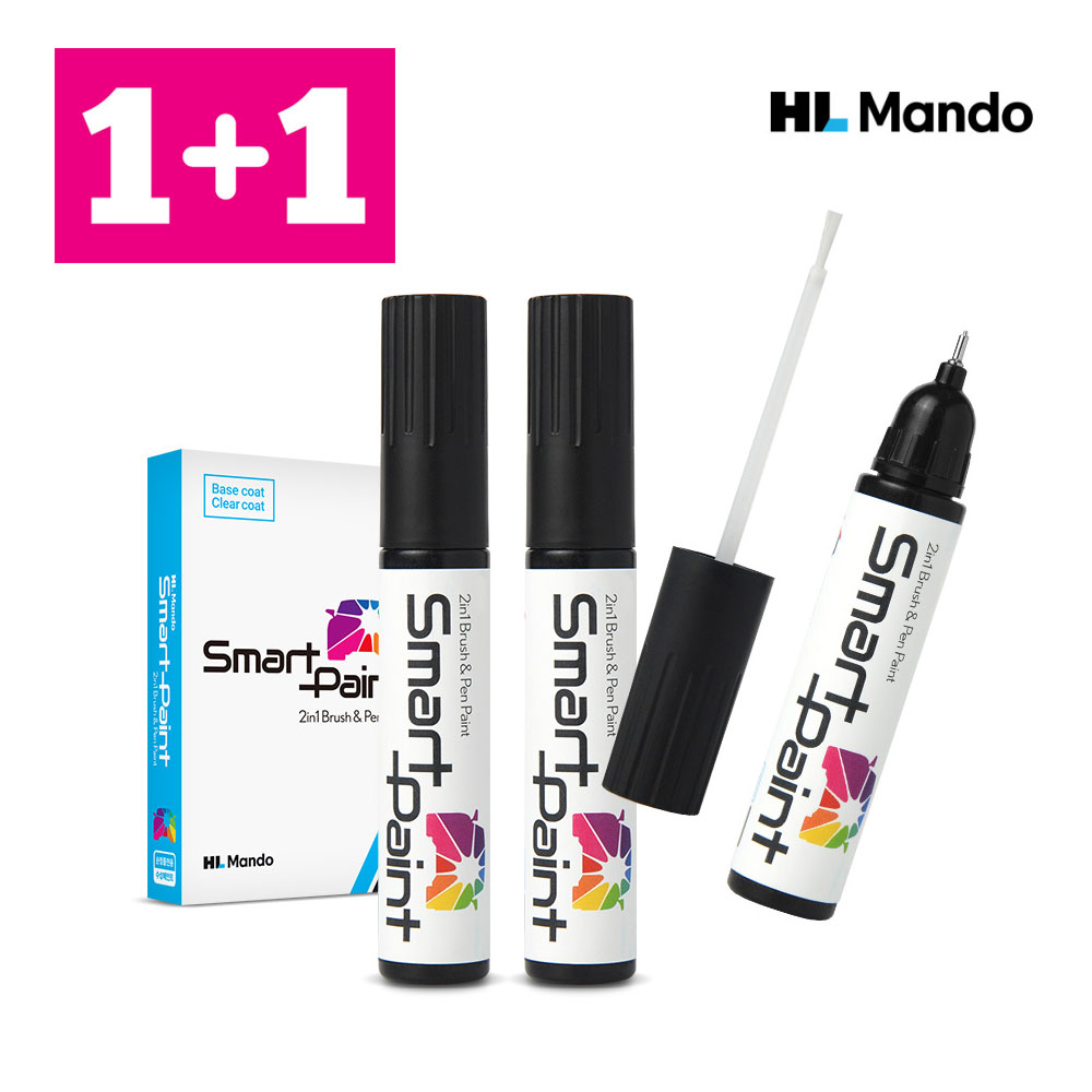 BMW 미니 쿠퍼 C2C 퓨어버건디 자동차 카 페인트 붓펜 차량용 도색 스프레이(공용 색상)+투명 세트 mando 14,880원